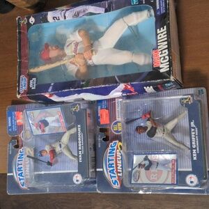 VTG Starting Lineup Mark McGwire/Starting Lineup 2 Griffey Jr. + Ivan Rodriguez